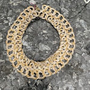 Vintage braided necklace ..